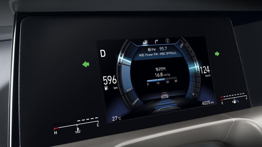 Панель приборов Hyundai NEXO 2018 года  (NA) (фото 68 из 83)